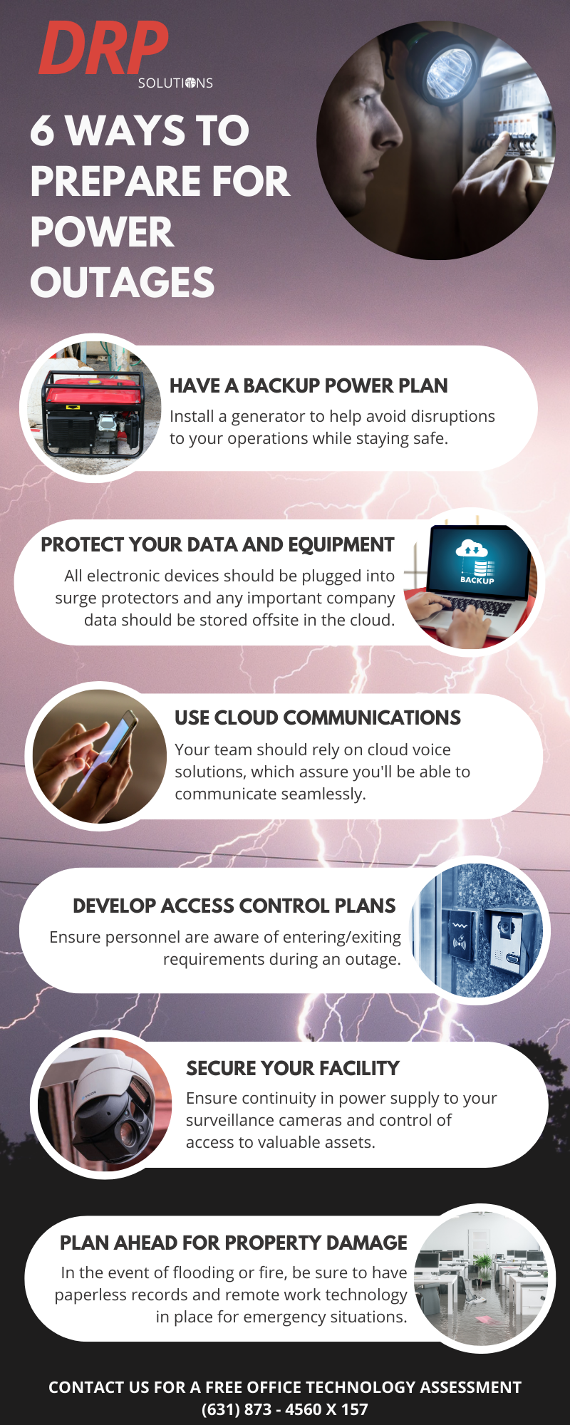 6 WAYS TO PREPARE FOR POWER OUTAGES