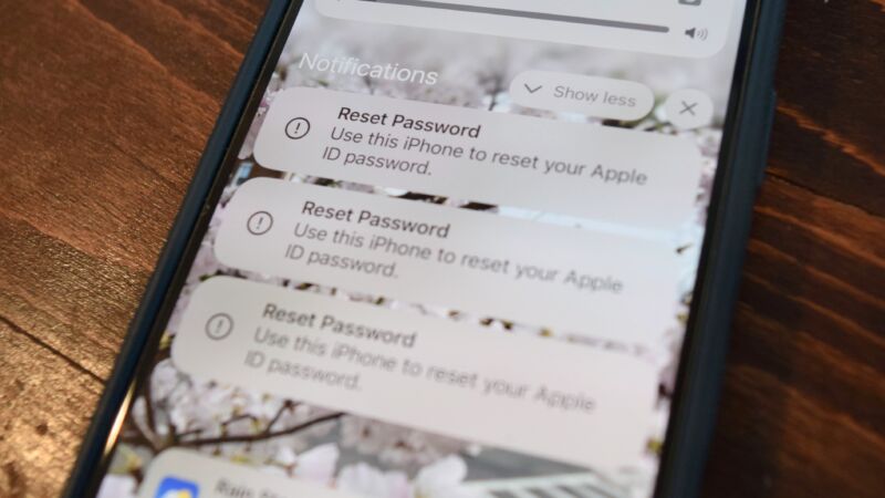iPhone Password Prompt